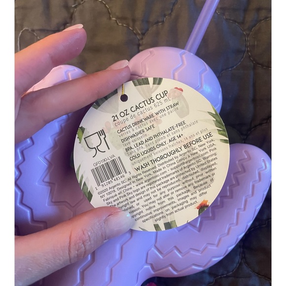 Purple Cactus Cup - Picture 6 of 6